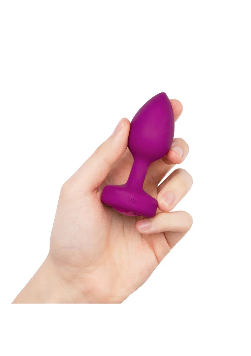 ♂ ♀ B-Vibe Vibrating Jewel Plug S/M - Happytoys Sexshop: Toys for Feeling Happy & Easy 😊 - Discreet geleverd