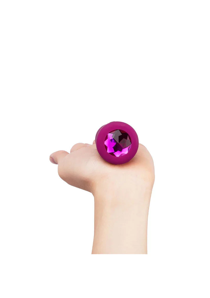 ♂ ♀ B-Vibe Vibrating Jewel Plug S/M - Happytoys Sexshop: Toys for Feeling Happy & Easy 😊 - Discreet geleverd