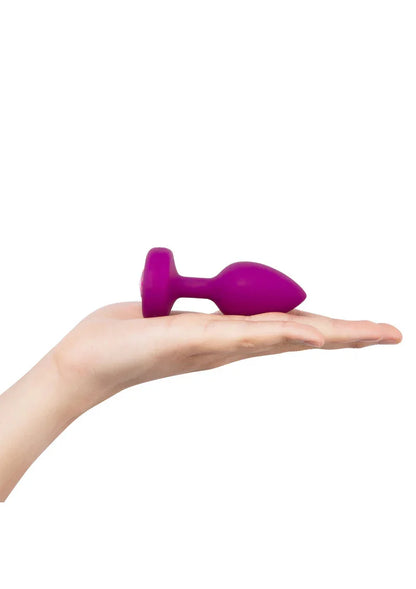 ♂ ♀ B-Vibe Vibrating Jewel Plug S/M - Happytoys Sexshop: Toys for Feeling Happy & Easy 😊 - Discreet geleverd