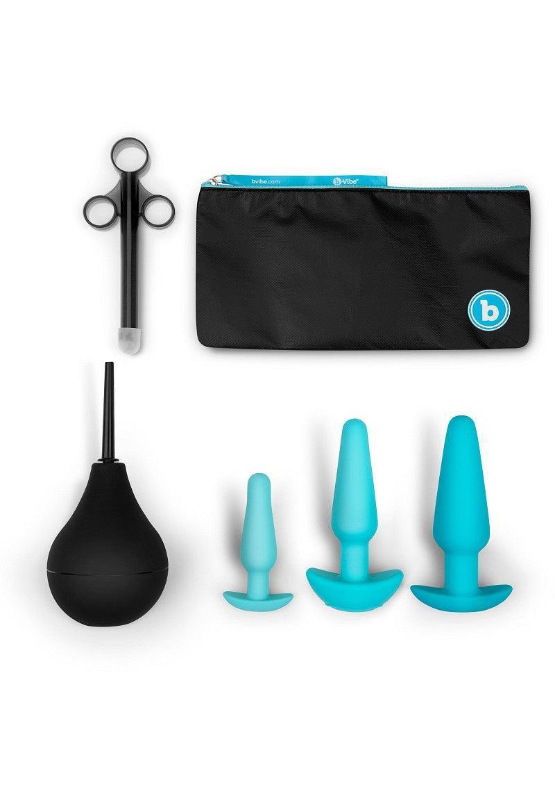 ♀ B-Vibe Anal Education Set - Happytoys Sexshop: Toys for Feeling Happy & Easy 😊 - Discreet geleverd