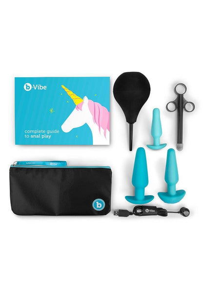 ♀ B-Vibe Anal Education Set - Happytoys Sexshop: Toys for Feeling Happy & Easy 😊 - Discreet geleverd
