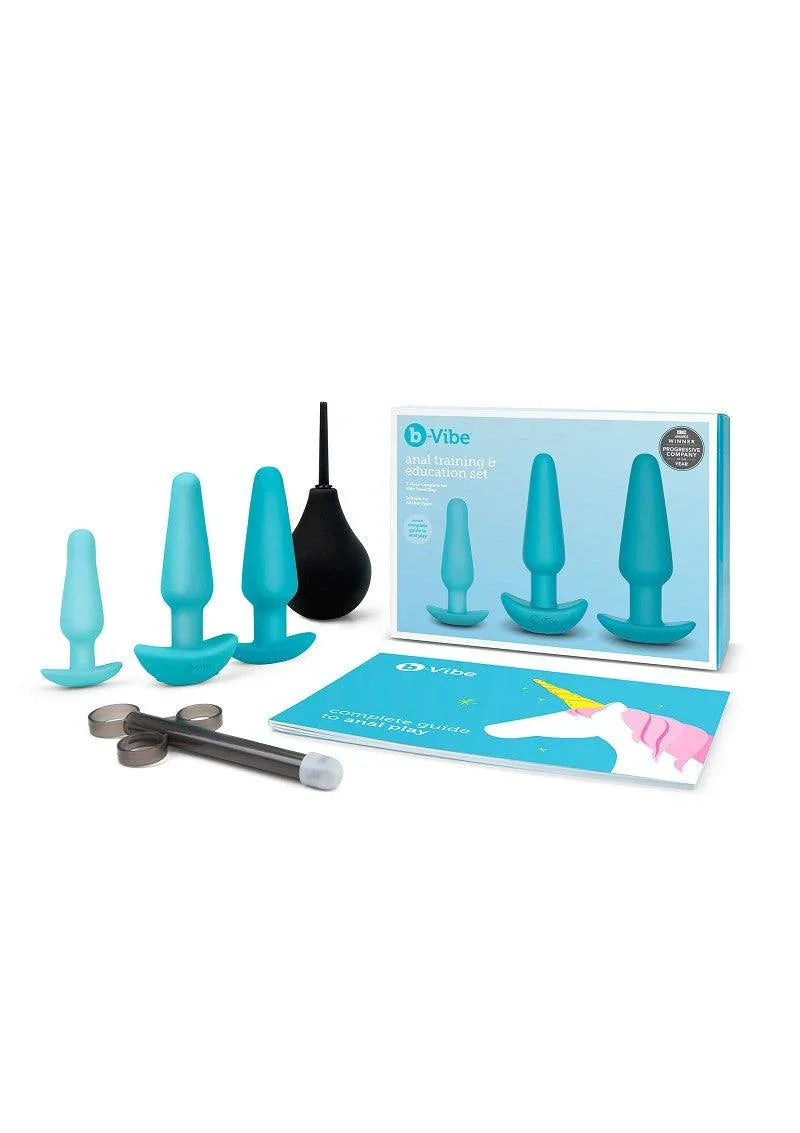 ♀ B-Vibe Anal Education Set - Happytoys Sexshop: Toys for Feeling Happy & Easy 😊 - Discreet geleverd