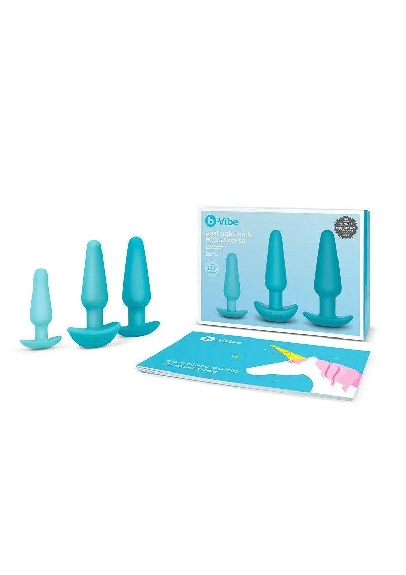 ♀ B-Vibe Anal Education Set - Happytoys Sexshop: Toys for Feeling Happy & Easy 😊 - Discreet geleverd