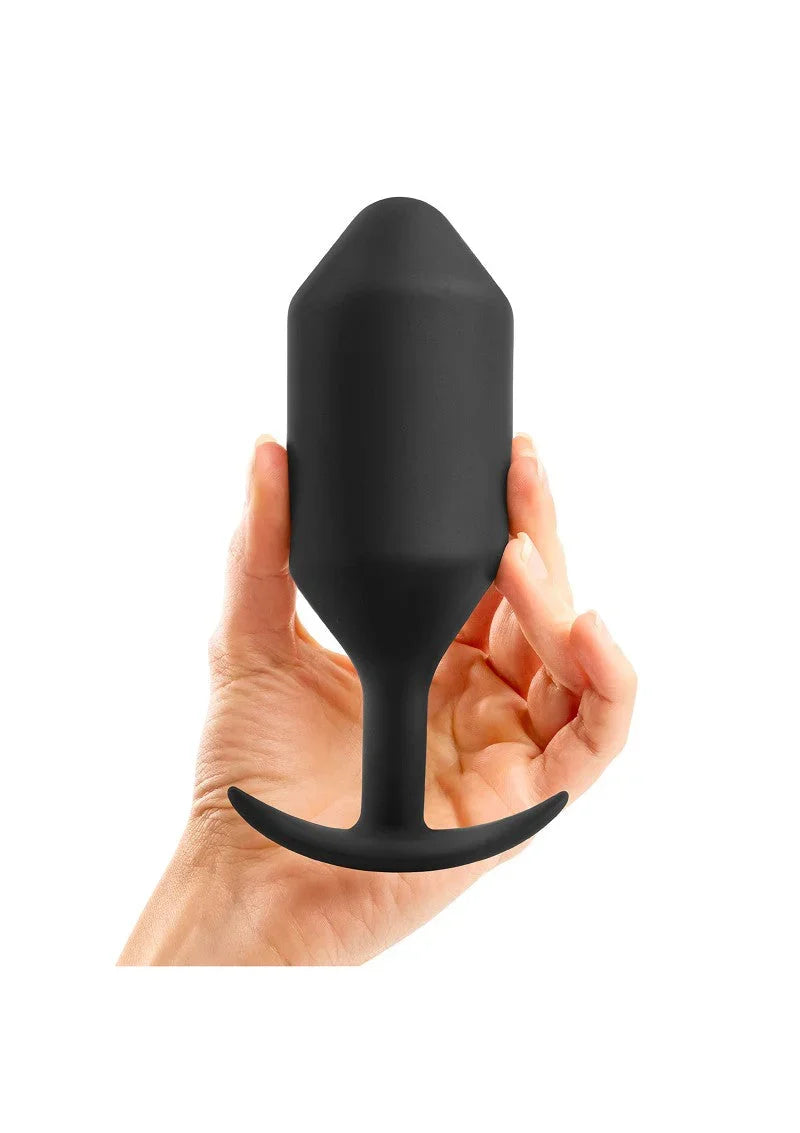 ♂ ♀ B-Vibe Snug Plug 6 Anaal plug - Happytoys Sexshop: Toys for Feeling Happy & Easy 😊 - Discreet geleverd
