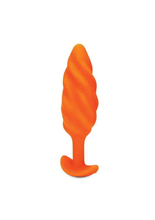 Swirl Texture Plug by B-Vibe - Happytoys Sexshop: Toys for Feeling Happy & Easy 😊 - Discreet geleverd