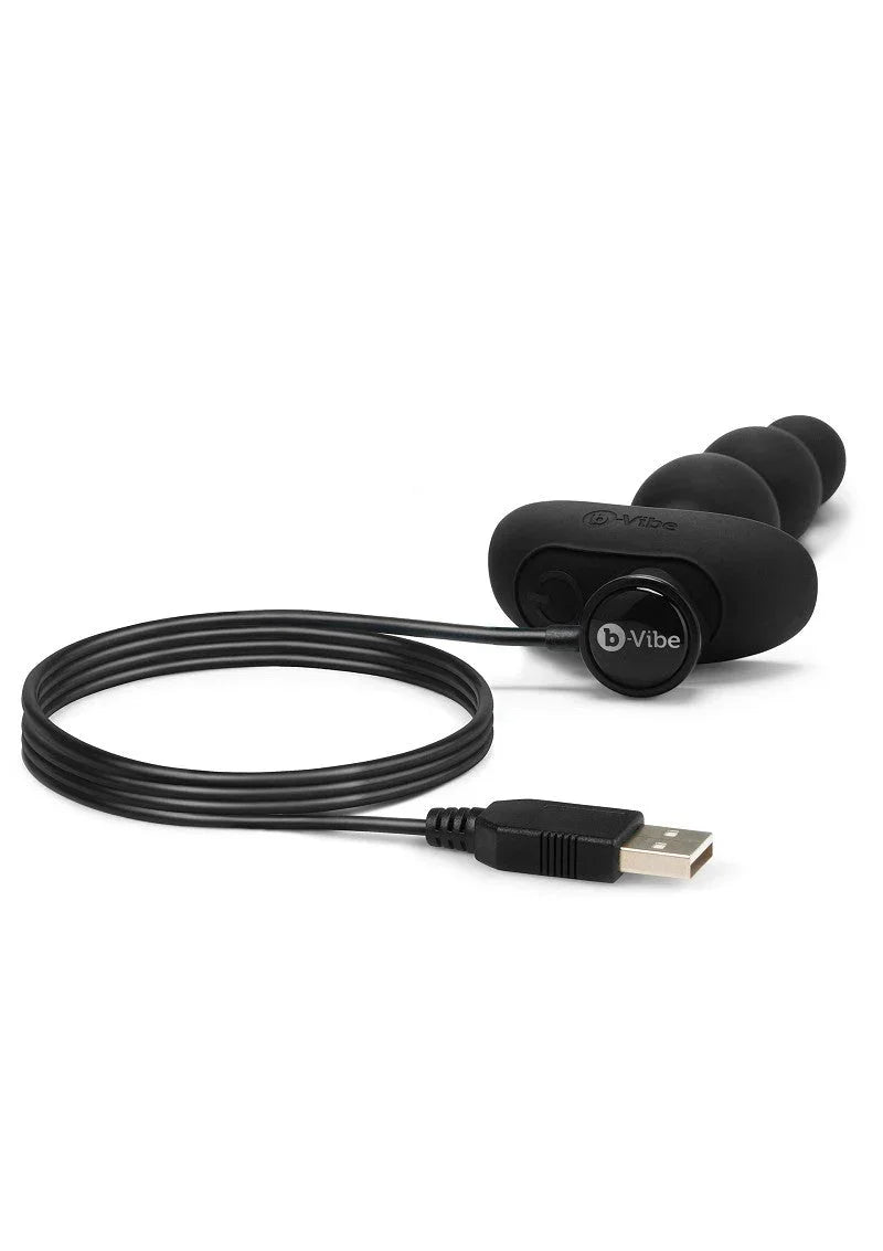 ♂ ♀ B-Vibe Triplet Anal Beads - Happytoys Sexshop: Toys for Feeling Happy & Easy 😊 - Discreet geleverd