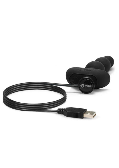 ♂ ♀ B-Vibe Triplet Anal Beads - Happytoys Sexshop: Toys for Feeling Happy & Easy 😊 - Discreet geleverd