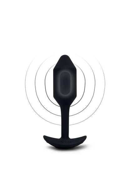 ♂ ♀ B-Vibe Vibrating Snug Plug 2 - Happytoys Sexshop: Toys for Feeling Happy & Easy 😊 - Discreet geleverd