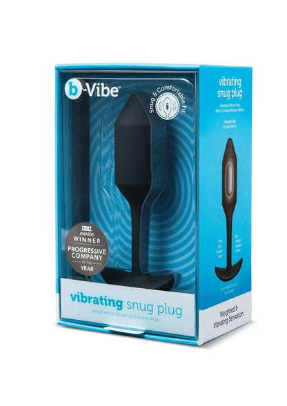 ♂ ♀ B-Vibe Vibrating Snug Plug 2 - Happytoys Sexshop: Toys for Feeling Happy & Easy 😊 - Discreet geleverd
