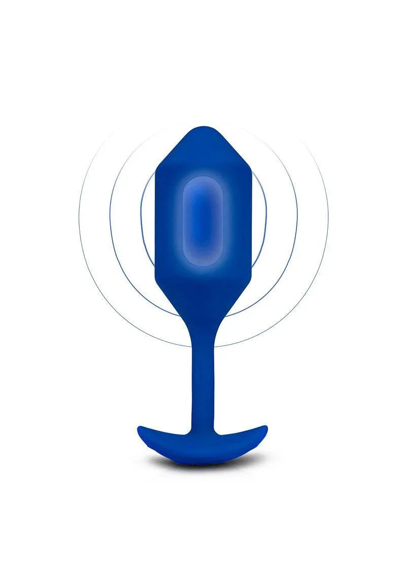 ♂ ♀ B-Vibe Vibrating Snug Plug 4 - Happytoys Sexshop: Toys for Feeling Happy & Easy 😊 - Discreet geleverd