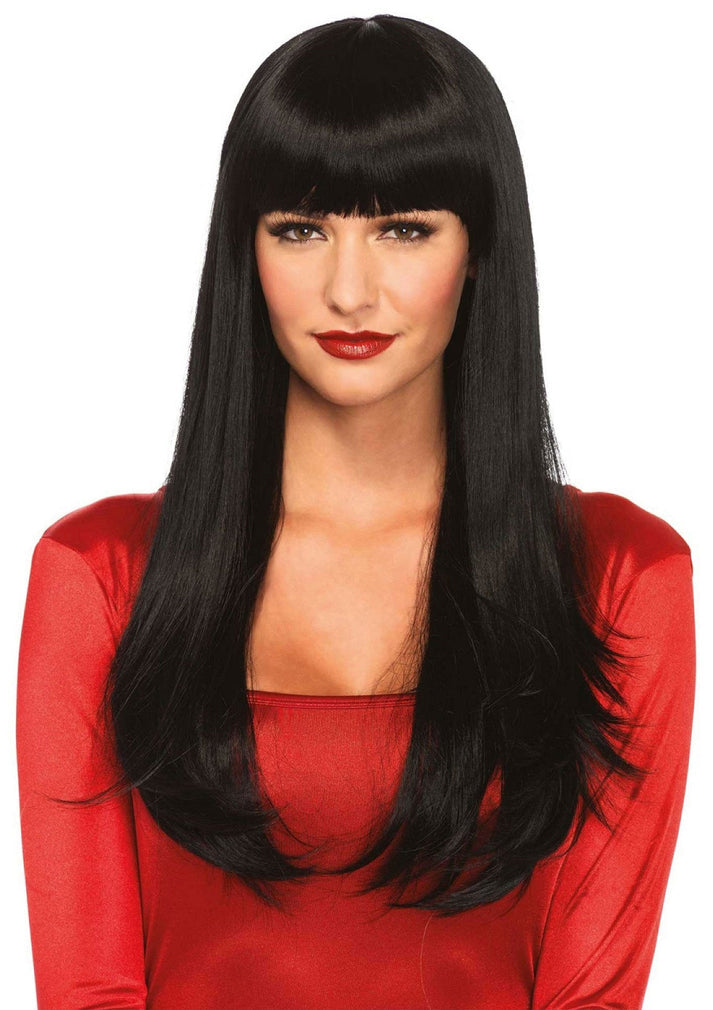 Bestel: Bangin' Long Straight Wig by Leg Avenue - bij Happytoys: de erotische sex webshop | liever Happy dan Easy ⭐⭐⭐⭐⭐