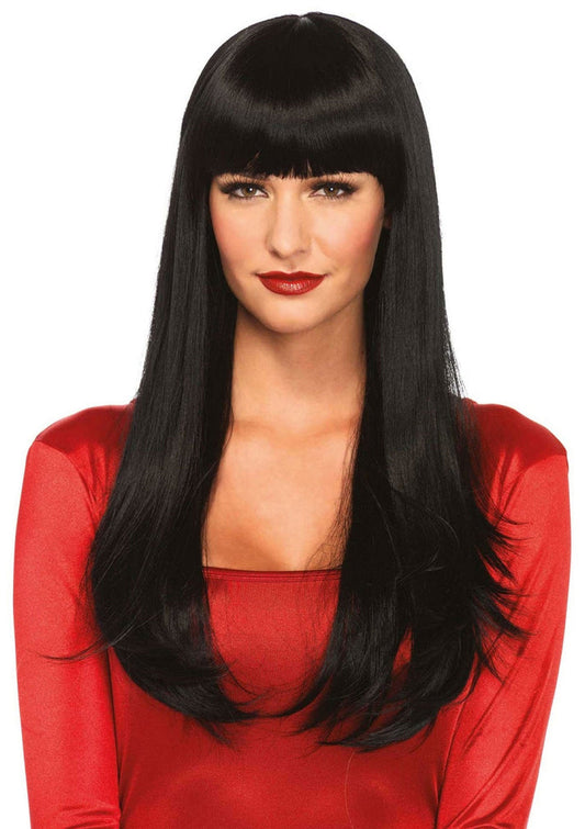 Bestel: Bangin' Long Straight Wig by Leg Avenue - bij Happytoys: de erotische sex webshop | liever Happy dan Easy ⭐⭐⭐⭐⭐