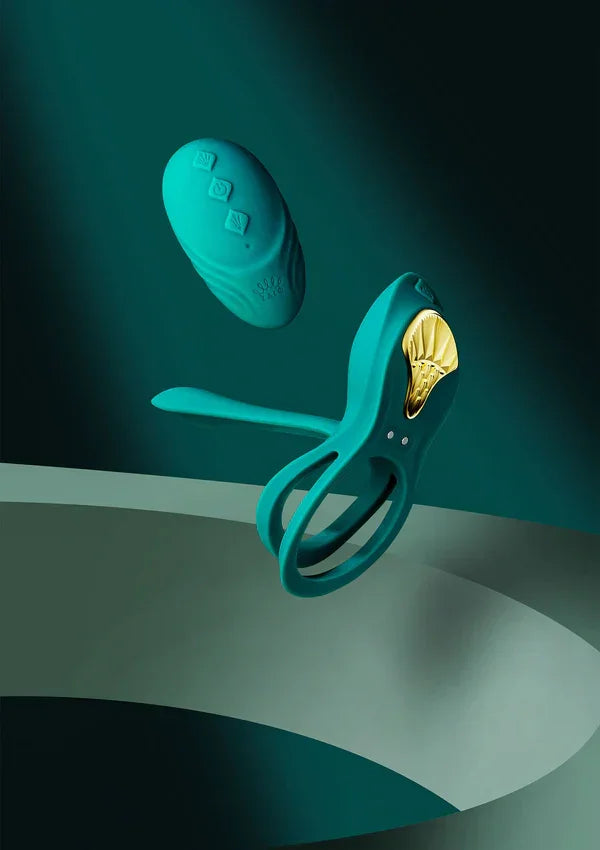 Bayek - Cockring Vibrator with remote control by Zalo - Happytoys Sexshop: Toys for Feeling Happy & Easy 😊 - Discreet geleverd