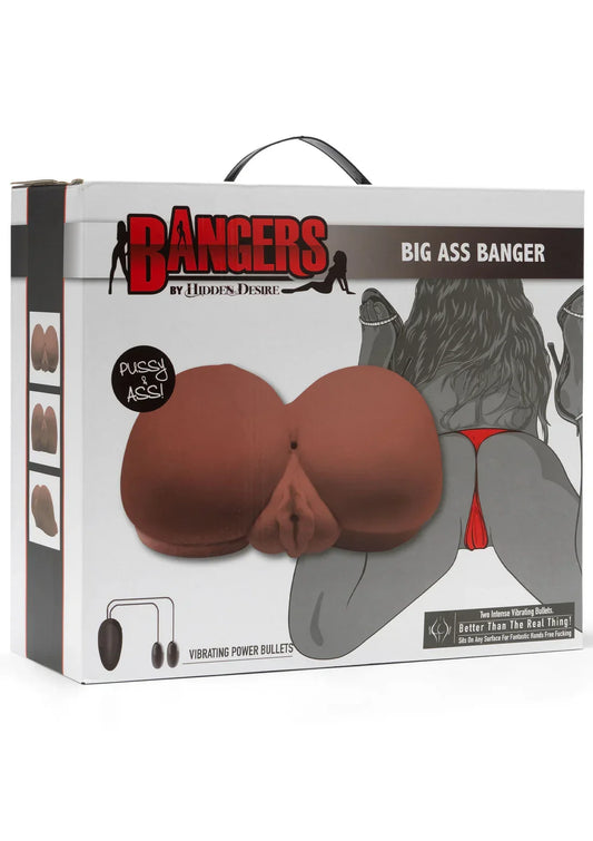 Big Ass Banger Vibrating By Hidden Desire - Happytoys Sexshop: Toys for Feeling Happy & Easy 😊 - Discreet geleverd