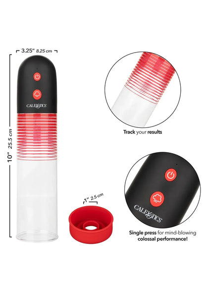 Big Man’s Rechargeable EZ Pump by CalExotics - Happytoys Sexshop: online sex shop for Feeling Happy & Easy 😊 - Discreet geleverd