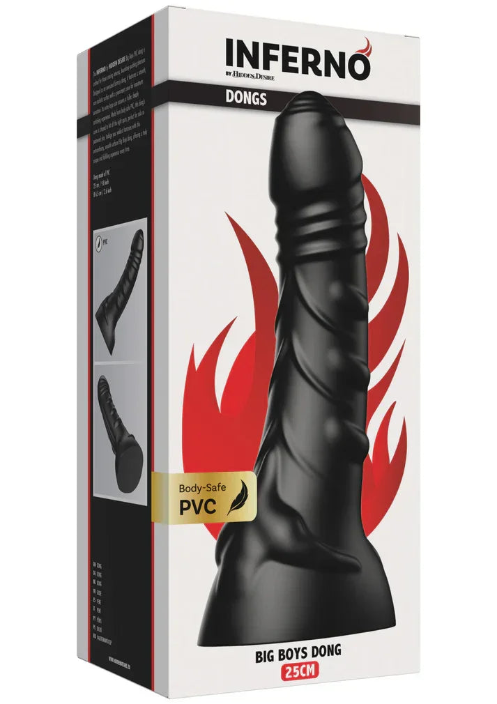 Big_Boys_Dong_PVC_25.5_cm_by_Hidden_Desire_Inferno_2 @ Happytoys Sexshop: online sex shop for Feeling Happy & Easy 😊 the erotic store owned by a woman