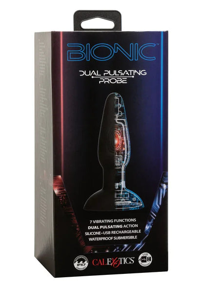 Bionic Dual Pulsating Probe by CalExotics - Happytoys Sexshop: Toys for Feeling Happy & Easy 😊 - Discreet geleverd