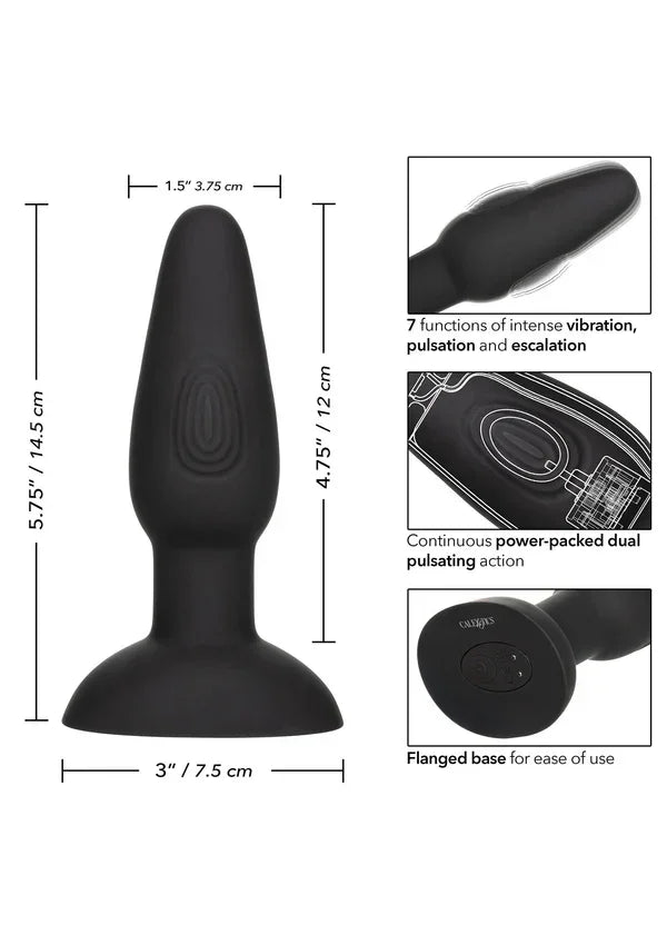 Bionic Dual Pulsating Probe by CalExotics - Happytoys Sexshop: Toys for Feeling Happy & Easy 😊 - Discreet geleverd