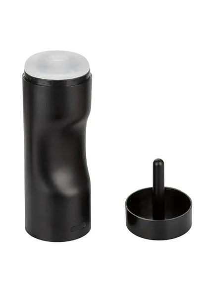 Bionic Sucking and Vibrating Masturbator by CalExotics - Happytoys Sexshop: online sex shop for Feeling Happy & Easy 😊 - Discreet geleverd