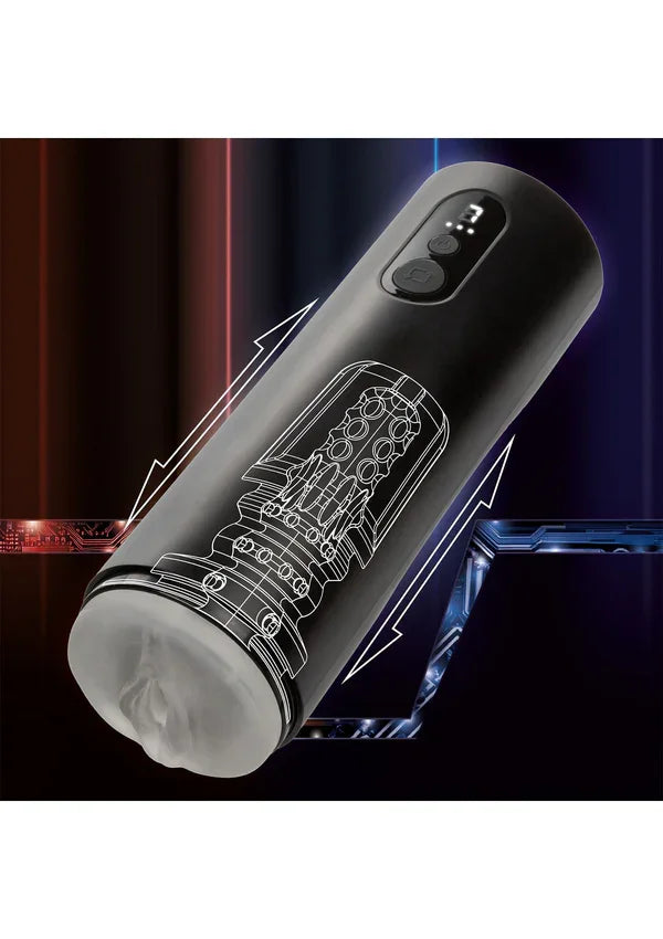 Bionic Thrusting Masturbator by CalExotics - Happytoys Sexshop: Toys for Feeling Happy & Easy 😊 - Discreet geleverd