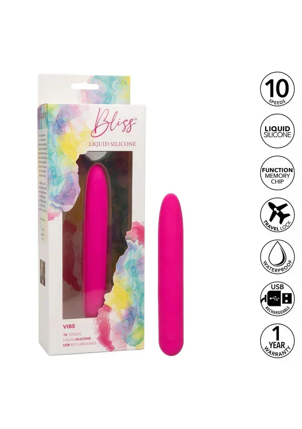 BlissLiquidSiliconeVibebyCalExotics4 @ Happytoys Sexshop: online sex shop for Feeling Happy & Easy 😊 the erotic store owned by a woman