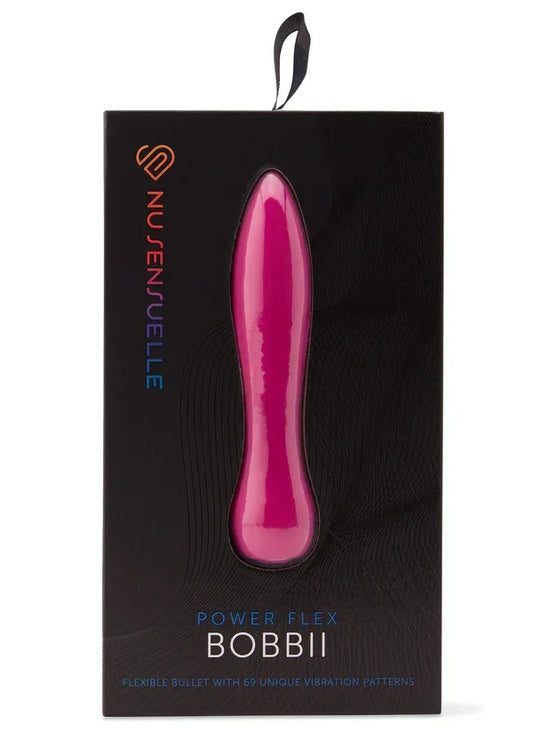 Bobbii Power Flex Bullet Fuchsia by Nu Sensuelle - Happytoys Sexshop: Toys for Feeling Happy & Easy 😊 - Discreet geleverd