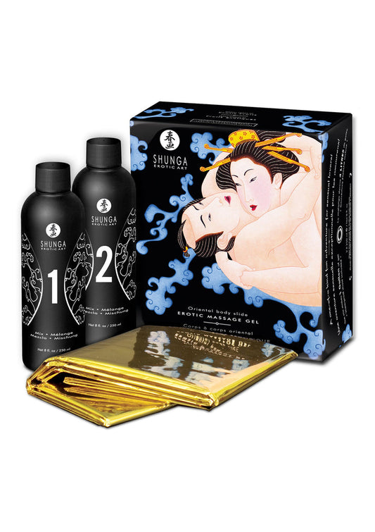 Bestel: Body - 2 - Body Oriental Gel Set by Shunga - bij Happytoys: de erotische sex webshop | liever Happy dan Easy ⭐⭐⭐⭐⭐