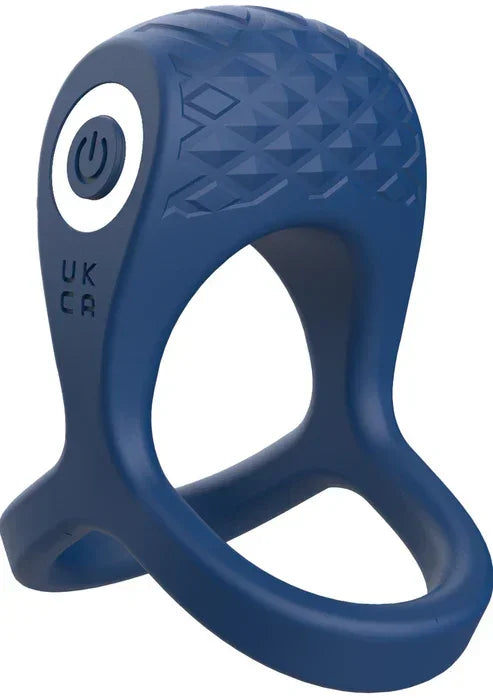 Brutal Ring & Ball Cage Vibrating Couples Cock Ring by Playhouse