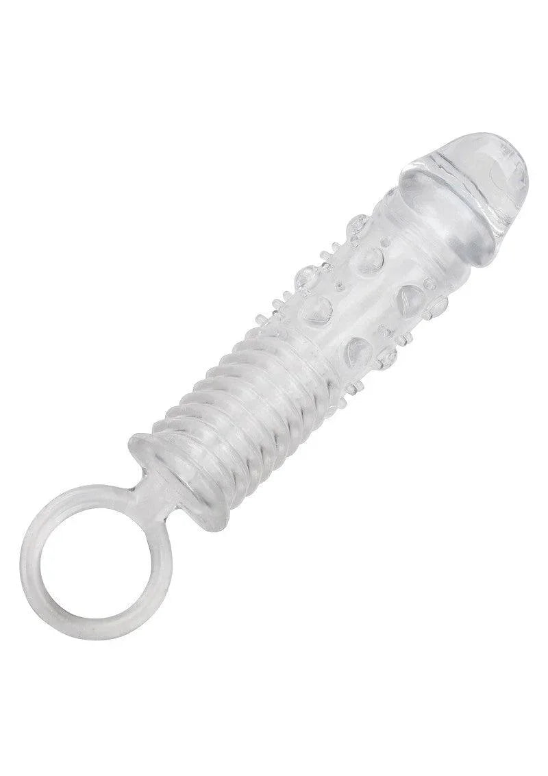 3 Piece Textured Extension Set by CalExotics - Happytoys Sexshop: Toys for Feeling Happy & Easy 😊 - Discreet geleverd