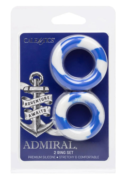 Admiral 2 Ring Set by CalExotics - Happytoys Sexshop: Toys for Feeling Happy & Easy 😊 - Discreet geleverd