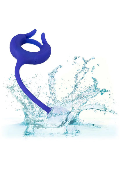 Admiral Plug and Play Weighted Cock Ring by CalExotics - Happytoys Sexshop: Toys for Feeling Happy & Easy 😊 - Discreet geleverd