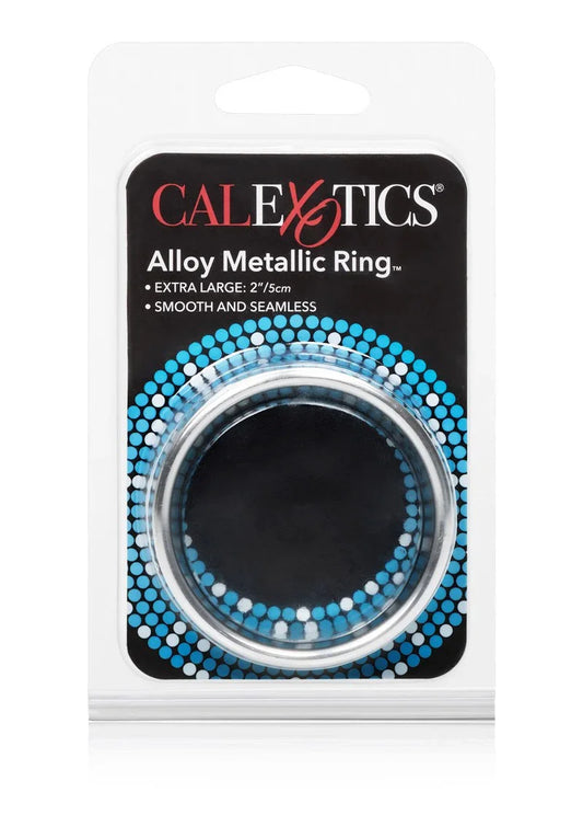 Alloy Metallic Ring - Extra Large by CalExotics - Happytoys Sexshop: Toys for Feeling Happy & Easy 😊 - Discreet geleverd