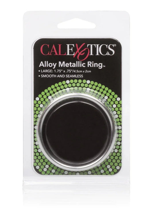 CalExotics Alloy Metallic Ring - Large - Happytoys Sexshop: Toys for Feeling Happy & Easy 😊 - Discreet geleverd