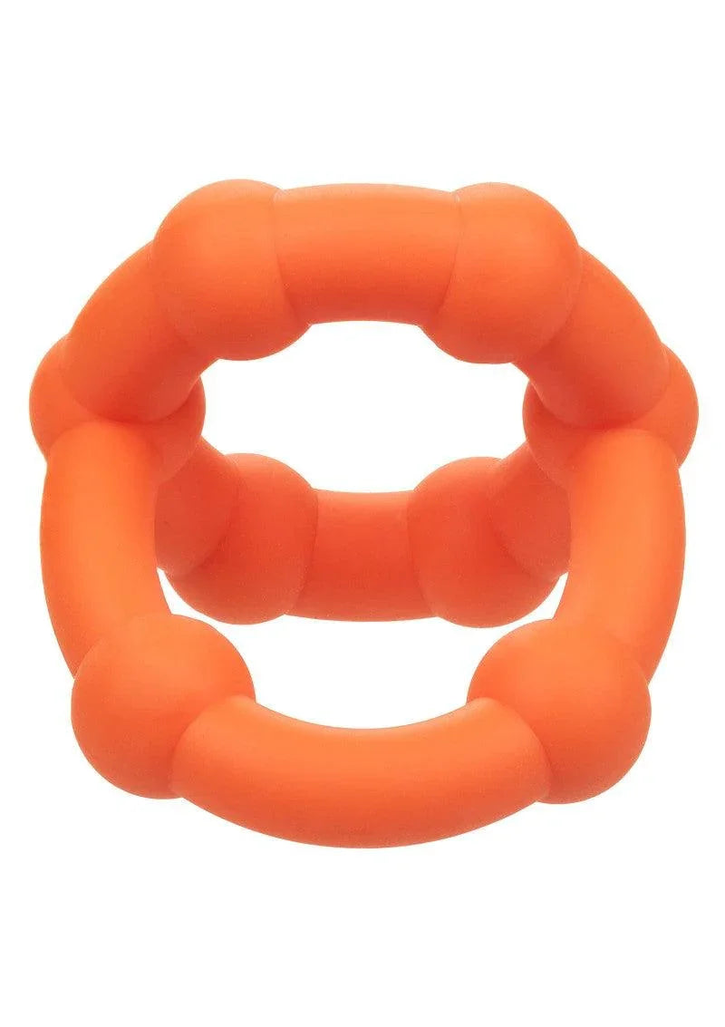 ♂ CalExotics Alpha Liquid Silicone All Star Ring - Happytoys Sexshop: Toys for Feeling Happy & Easy 😊 - Discreet geleverd