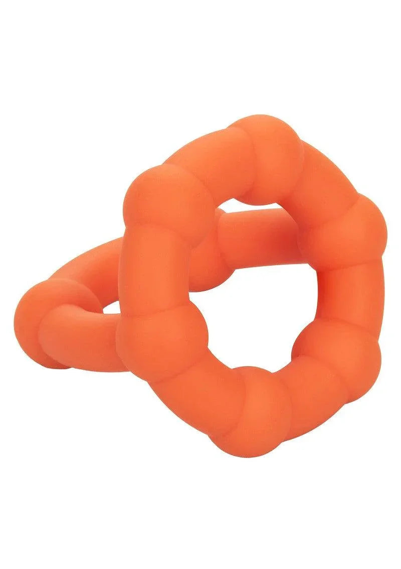 ♂ CalExotics Alpha Liquid Silicone All Star Ring - Happytoys Sexshop: Toys for Feeling Happy & Easy 😊 - Discreet geleverd
