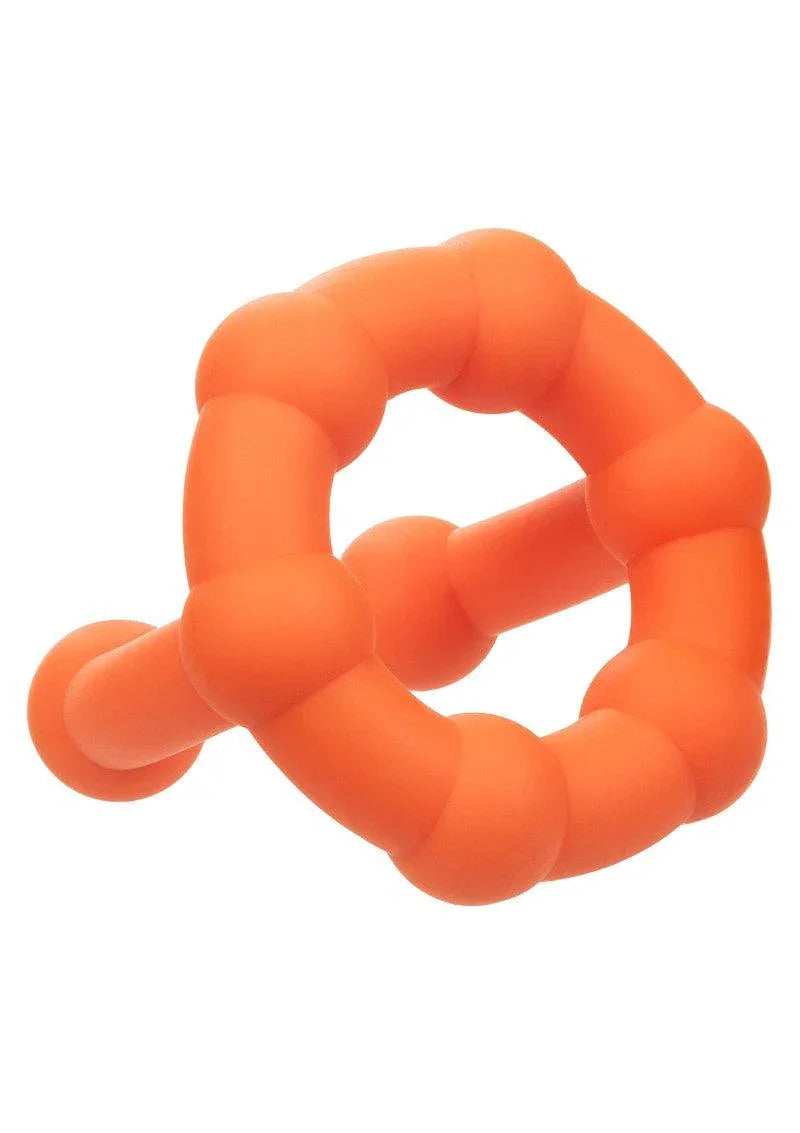 ♂ CalExotics Alpha Liquid Silicone All Star Ring - Happytoys Sexshop: Toys for Feeling Happy & Easy 😊 - Discreet geleverd