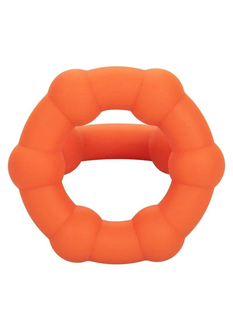 ♂ CalExotics Alpha Liquid Silicone All Star Ring - Happytoys Sexshop: Toys for Feeling Happy & Easy 😊 - Discreet geleverd