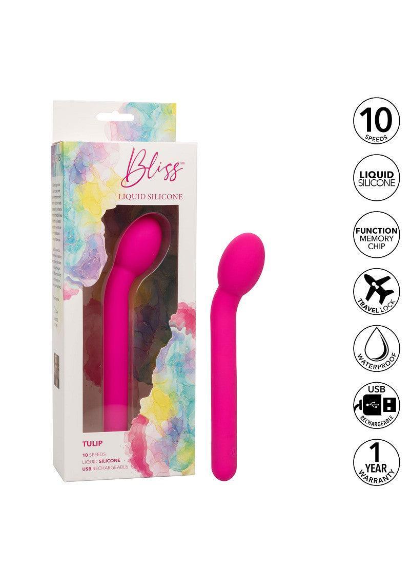 CalExotics Bliss Liquid Silicone Tulip - Happytoys Sexshop: Toys for Feeling Happy & Easy 😊 - Discreet geleverd