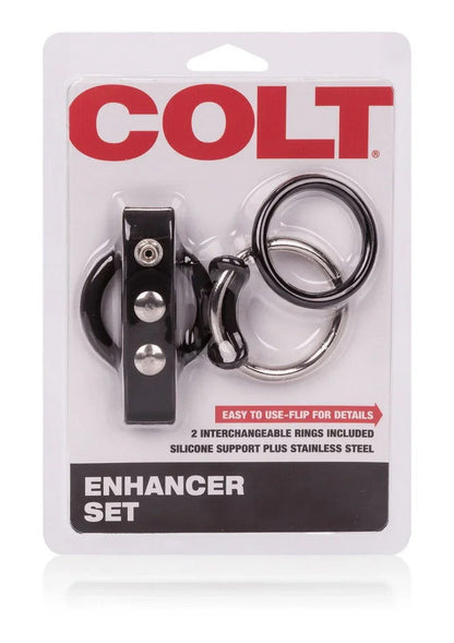 COLT Enhancer Set Cockring by CalExotics - Happytoys Sexshop: Toys for Feeling Happy & Easy 😊 - Discreet geleverd