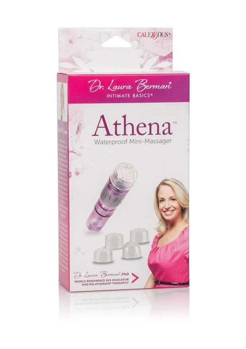 Dr. Laura Berman Athena Waterproof Mini-Massager by CalExotics - Happytoys Sexshop: Toys for Feeling Happy & Easy 😊 - Discreet geleverd