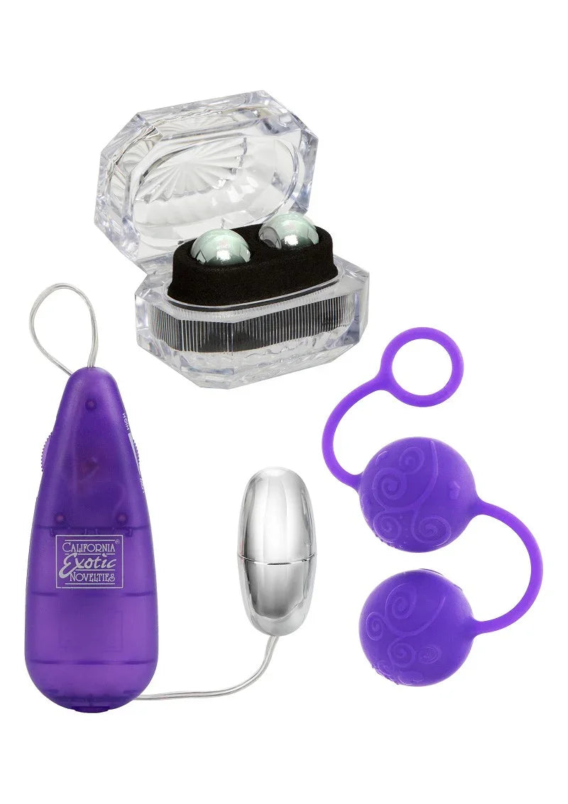 CalExotics Hers Kegel Kit - Happytoys Sexshop: Toys for Feeling Happy & Easy 😊 - Discreet geleverd
