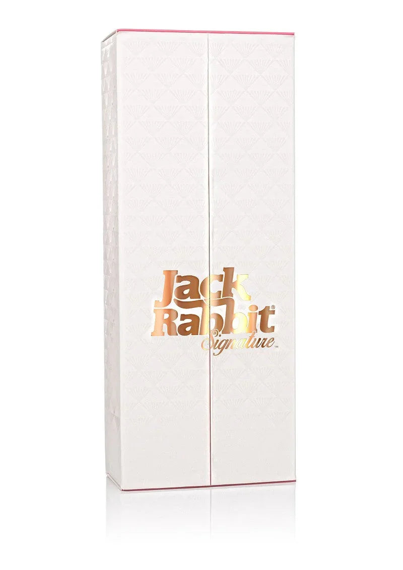 White Jack Rabbit Signature product box with gold embossed logo on white background