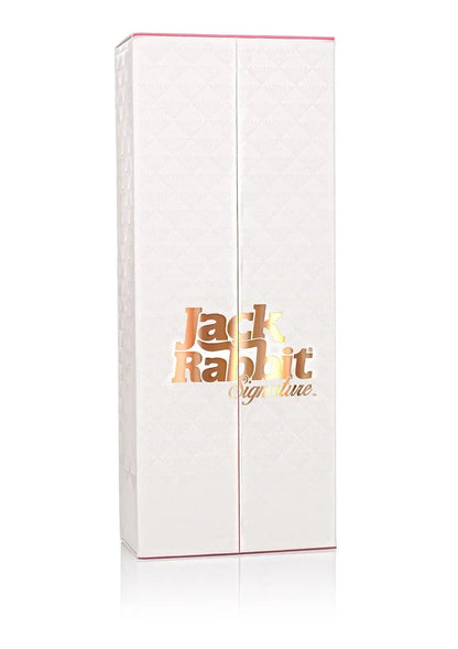 White Jack Rabbit Signature product box with gold embossed logo on white background
