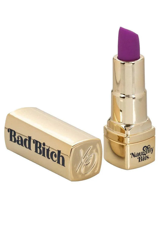 Naughty Bits Bad Bitch Lipstick Vibrator by CalExotics - Happytoys Sexshop: Toys for Feeling Happy & Easy 😊 - Discreet geleverd