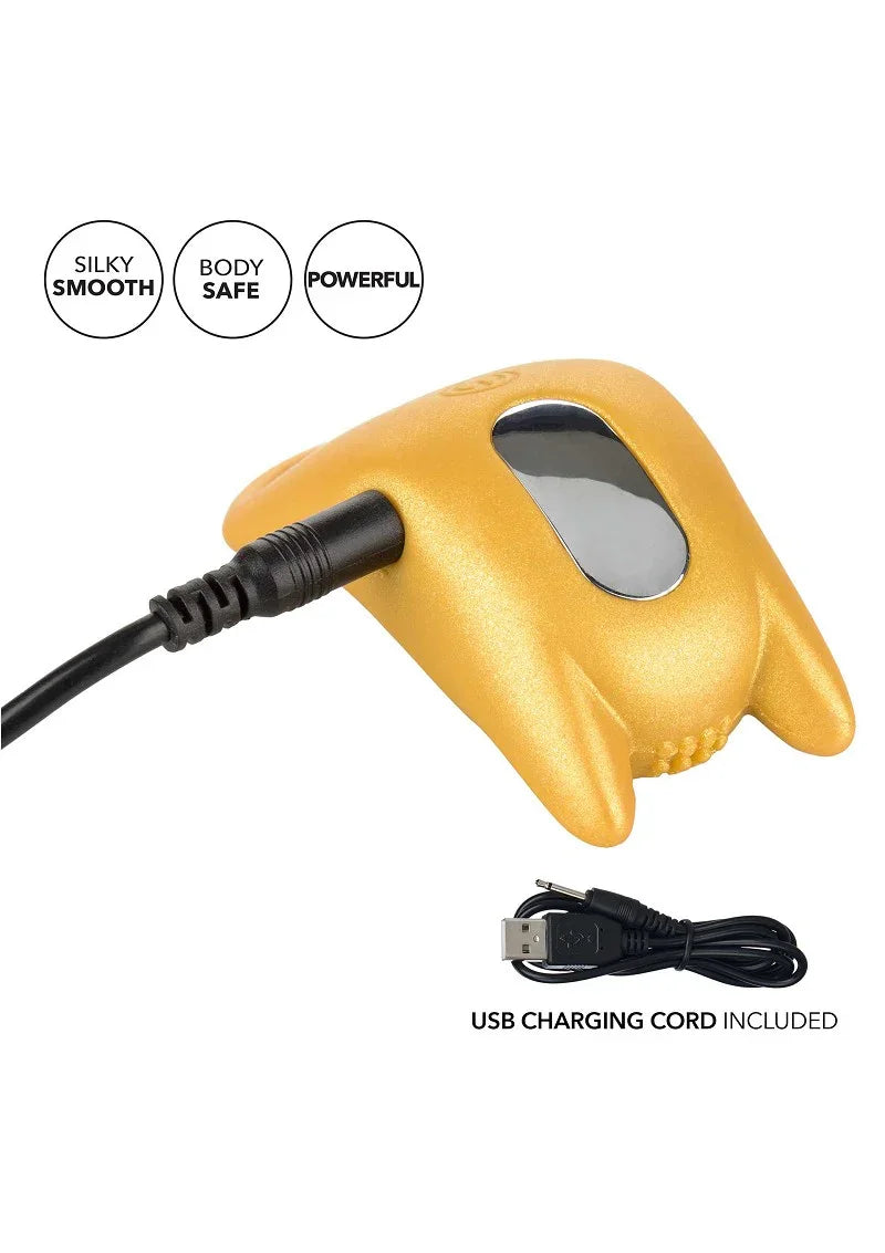 ♂ ♀ CalExotics Naughty Bits Horny AF Trillende vibrerende Cockring - Happytoys Sexshop: Toys for Feeling Happy & Easy 😊 - Discreet geleverd