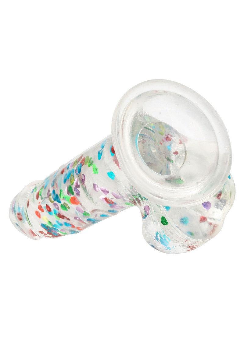 Naughty Bits I Love Dick Heart-filled Dong by CalExotics - Happytoys Sexshop: online sex shop for Feeling Happy & Easy 😊 - Discreet geleverd