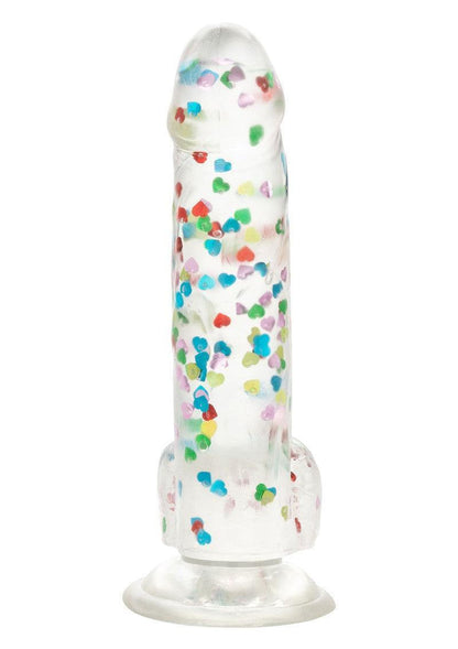 Naughty Bits I Love Dick Heart-filled Dong by CalExotics - Happytoys Sexshop: online sex shop for Feeling Happy & Easy 😊 - Discreet geleverd