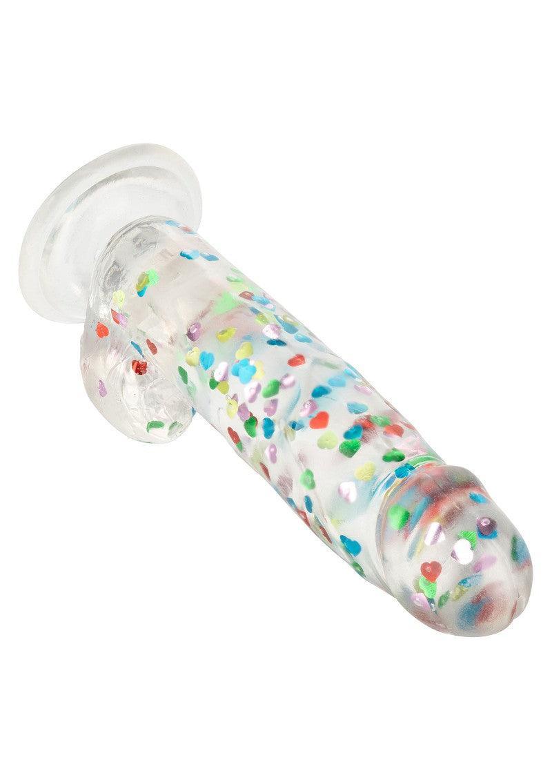 Naughty Bits I Love Dick Heart-filled Dong by CalExotics - Happytoys Sexshop: online sex shop for Feeling Happy & Easy 😊 - Discreet geleverd