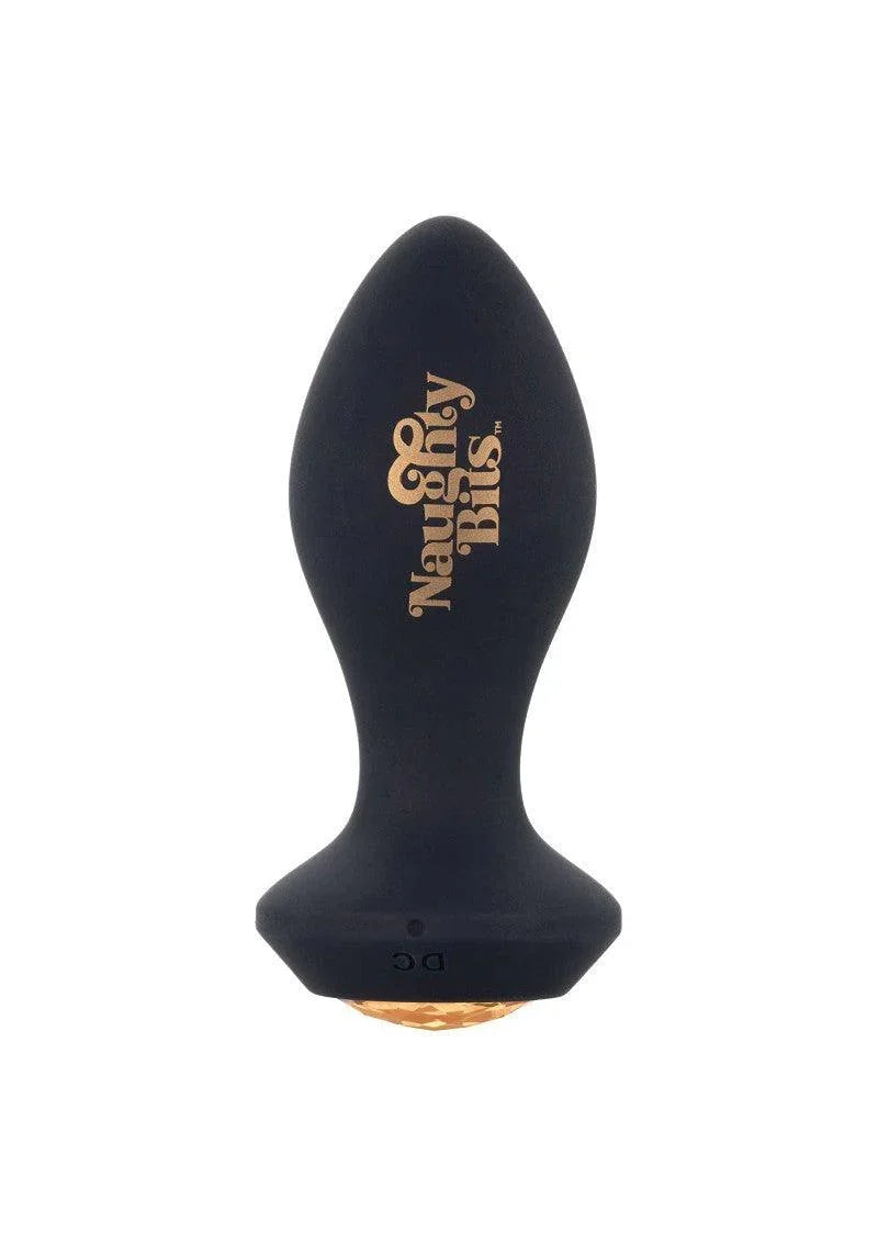 ♂ ♀ CalExotics Naughty Bits Shake Your Ass Petite Vibrating Butt Plug - Happytoys Sexshop: Toys for Feeling Happy & Easy 😊 - Discreet geleverd