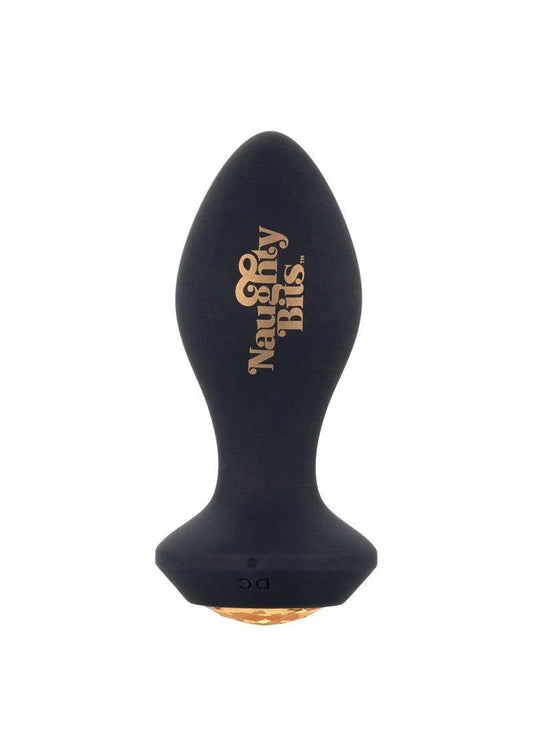 ♂ ♀ CalExotics Naughty Bits Shake Your Ass Petite Vibrating Butt Plug - Happytoys Sexshop: Toys for Feeling Happy & Easy 😊 - Discreet geleverd
